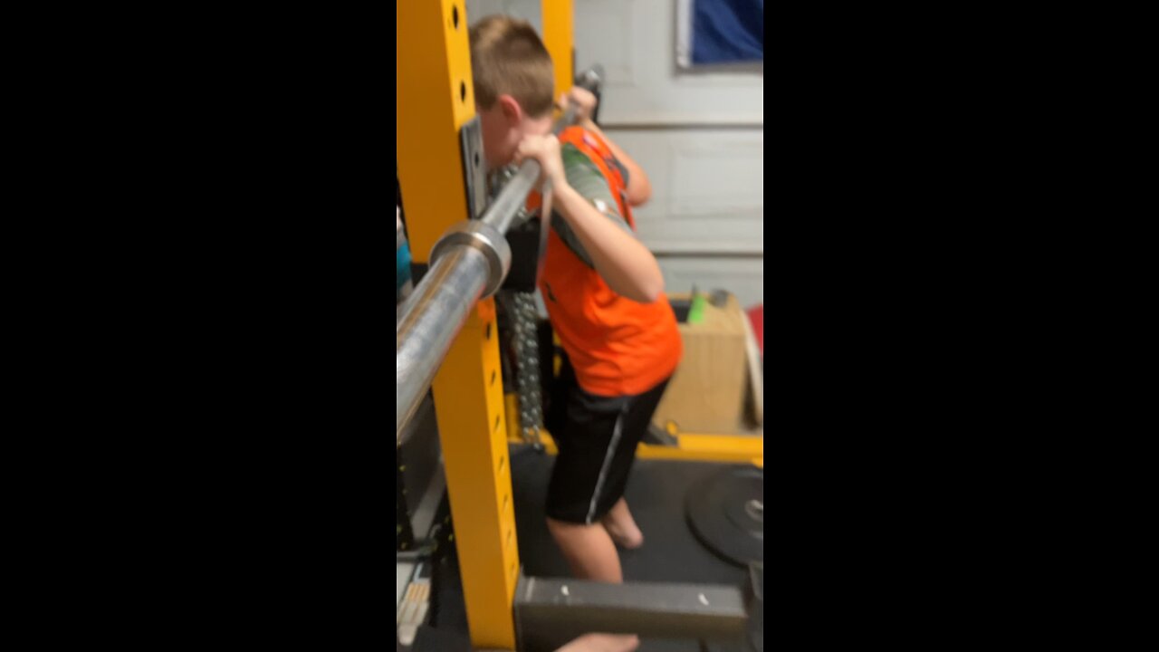 10 yo First Time Squatting