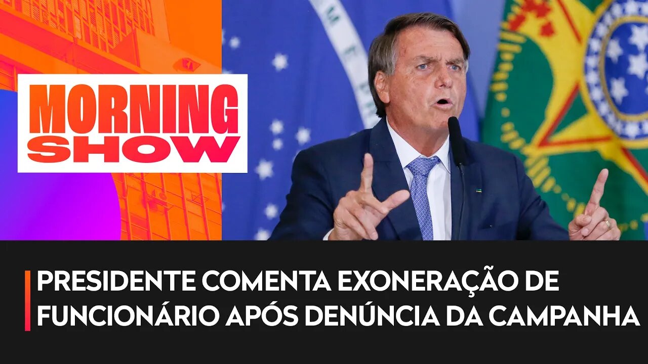 Bolsonaro: "Não pode colocar a culpa só em um servidor do TSE"