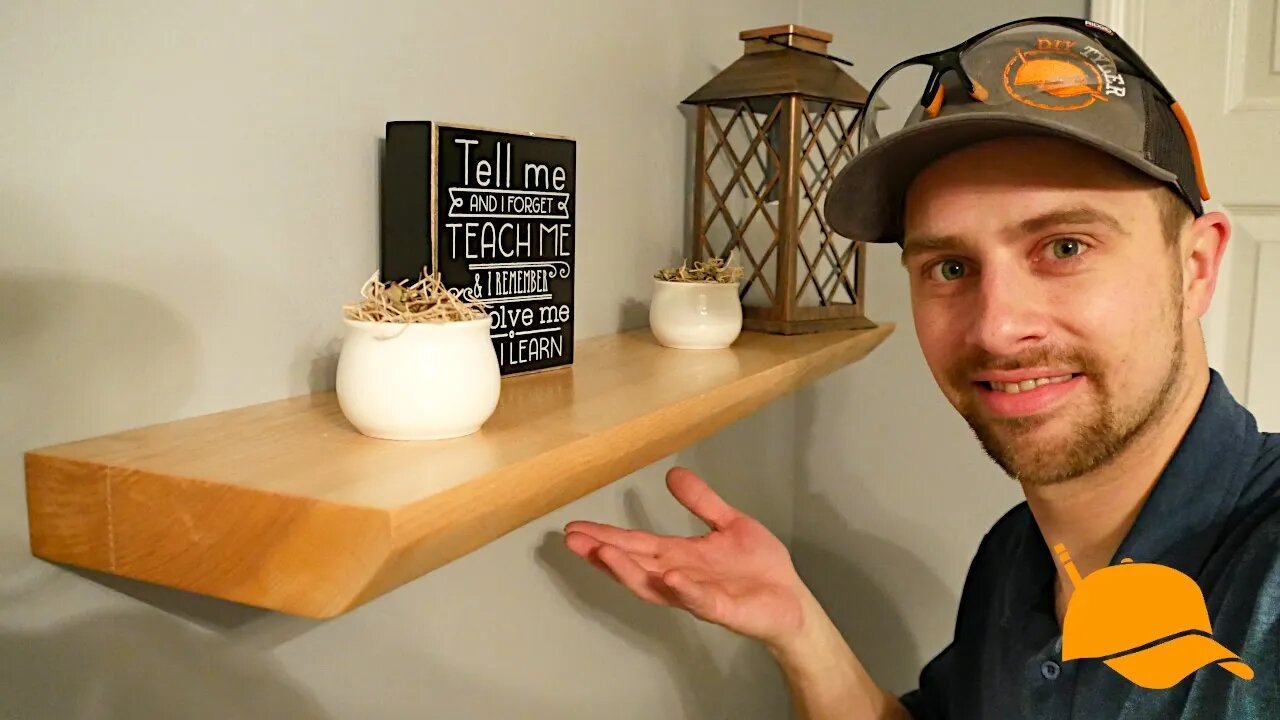 This Started as an Experiment but turned into a Floating Slab Shelf with Invisible Hardware 🤷♂️