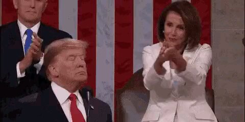 PELOSI GETS THE CLAP