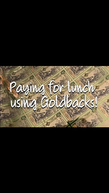 How To Pay Using Goldbacks