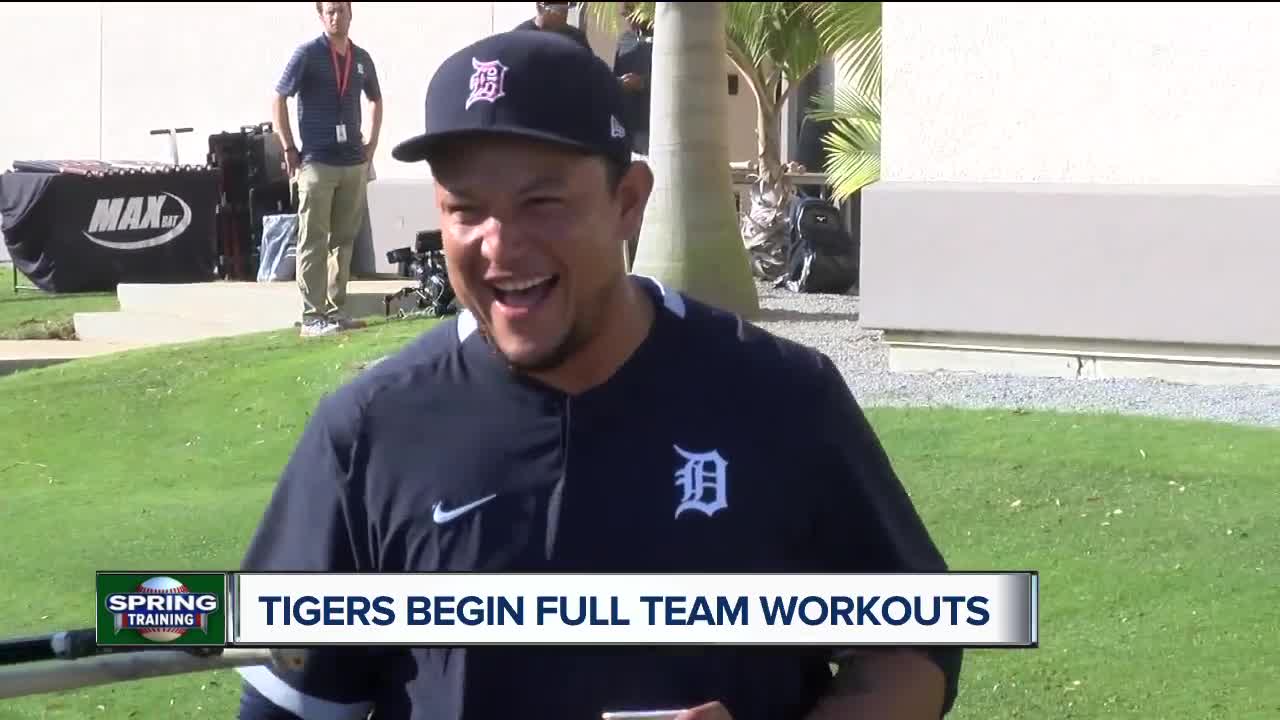 First full-squad workouts begin at Spring Training