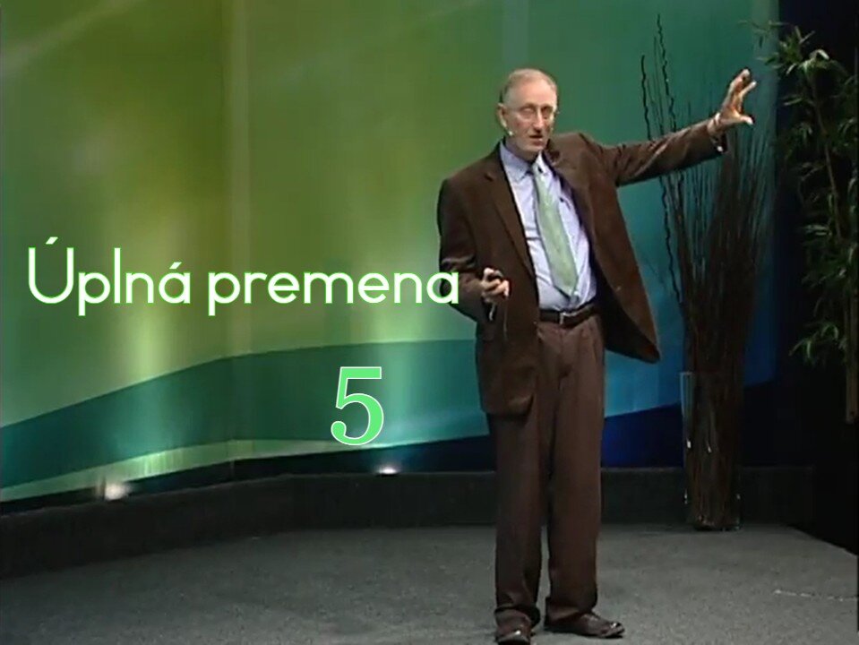 Nie je čas na vzburu / Úplná premena 5 • Walter Veith