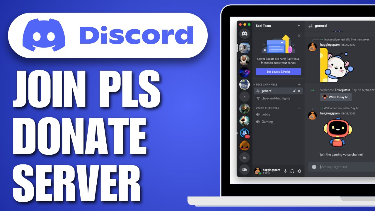 How To Join The PLS Donate Discord Server