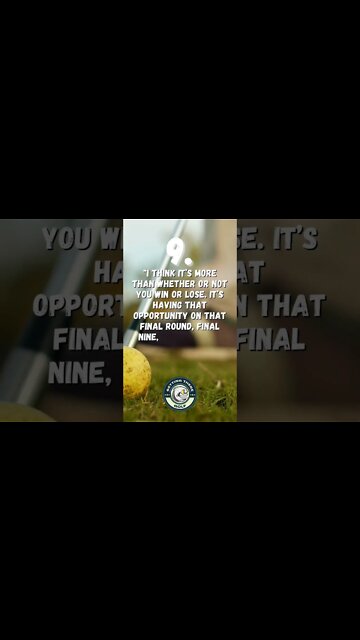 Wise words Pt.9 🌎👀 #shorts #golfer #golfswing #golflife #golfquotes #pure #foryou #gtgolf