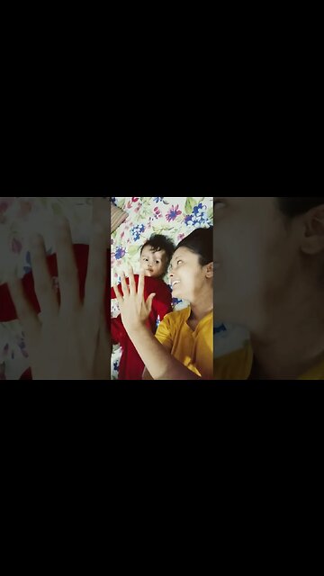 playtime with my 5 months old baby