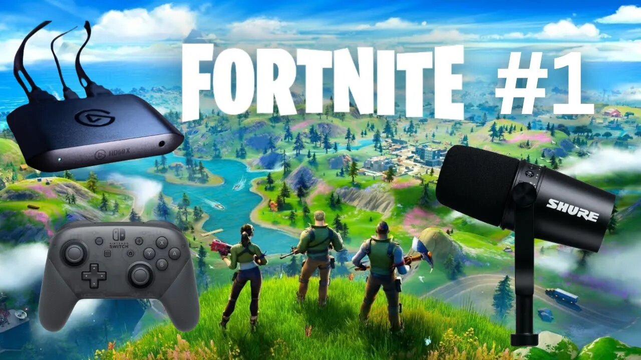 Trying Out Elgato 60X and Shure MV7 on Fortnite!