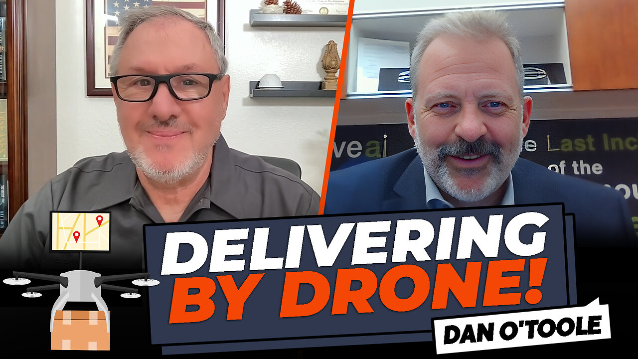 Delivering By Drone! Dan O'Toole & Tony DUrso | #entrepreneur #post #success #delivery