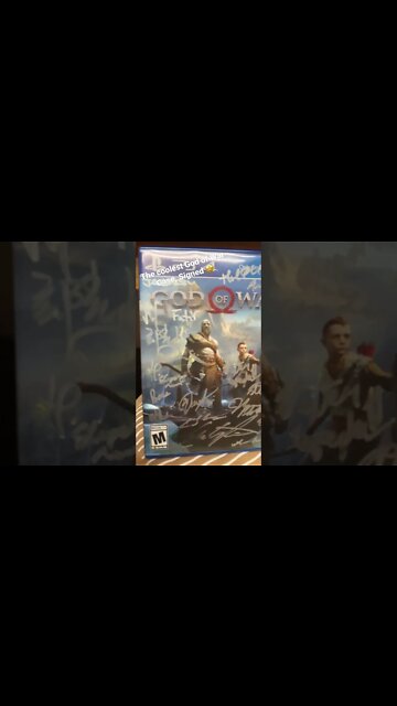 God of War Case signed 🔥