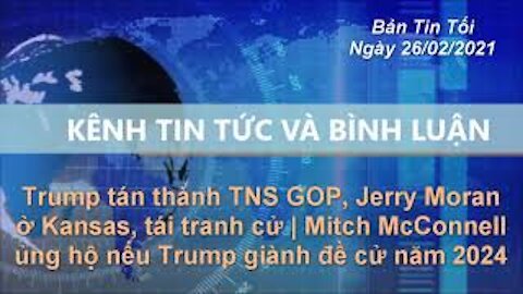 Trump tán thành TNS Jerry tái tranh cử | Mitch McConnellủng hộ nếu Trump giành đề cử năm 2024