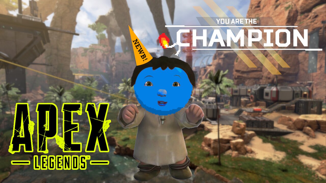 Apex Legends NOOB Gets First WIN!!!