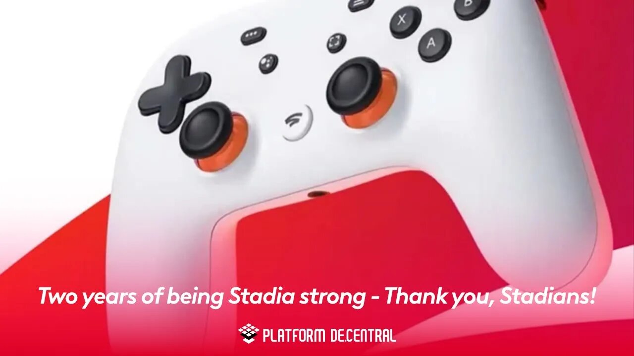 Two years of being Stadia strong - Thank you, Stadians!