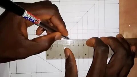 WASSCE 2022 Question 2 - End Elevation in 3rd Angle Projection