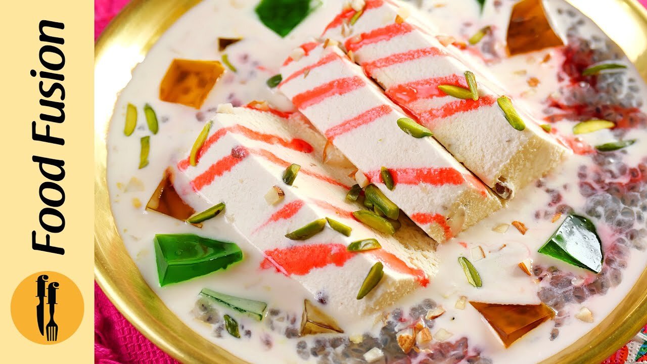 Quick Qulfa Faloda recipe by Food Fussion