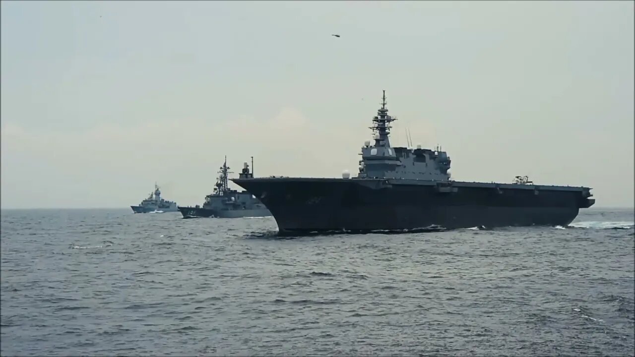 Maritime Forces from Australia, India, Japan, and the U.S. Participate in MALABAR 2021 #Shorts