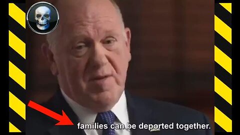 Tom Homan - Mass Deportations.. We can deport entire families together.. LMAO