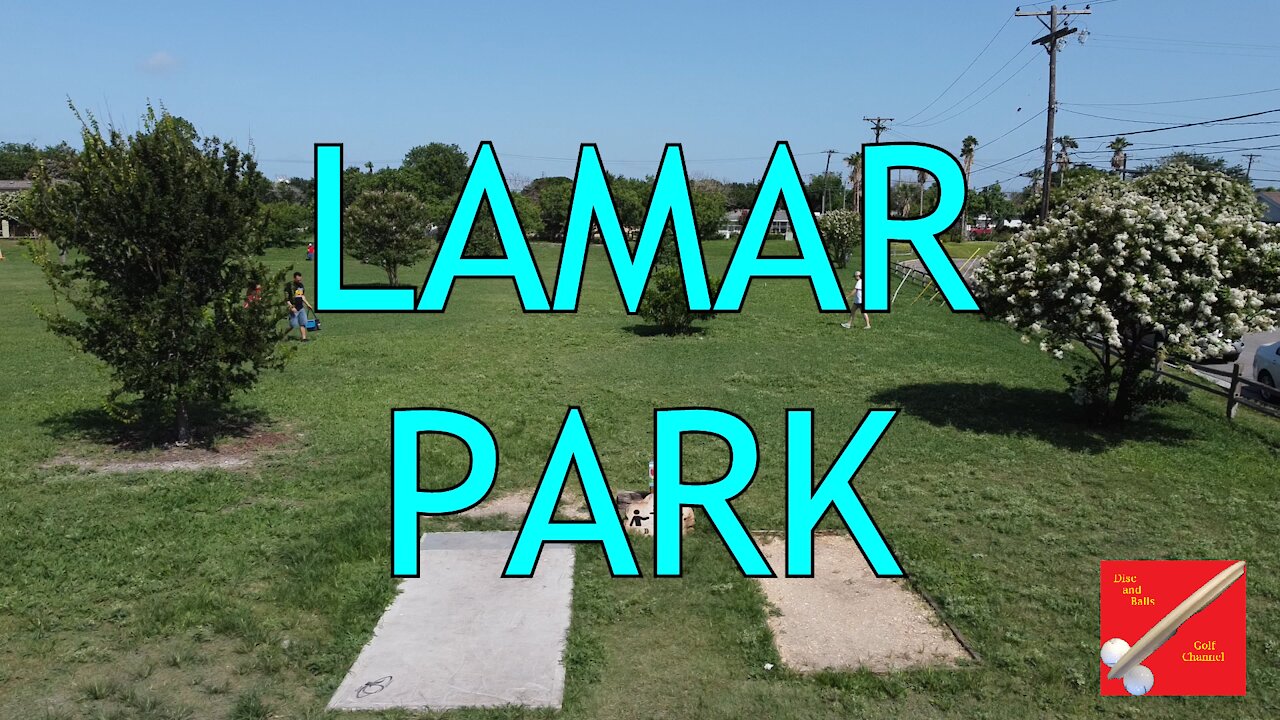 Lamar Park Disc Golf (Drone Flythrough)