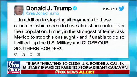 With 1 Statement Trump Had Caravan Organizer In Custody & 3 Countries Desperately Trying To Stop Immigrants