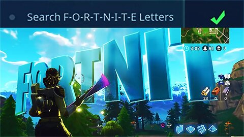 Find All F-O-R-T-N-I-T-E Letters INSANTLY! Search F-O-R-T-N-I-T-E Letters Season 4 Week 1 Challenge