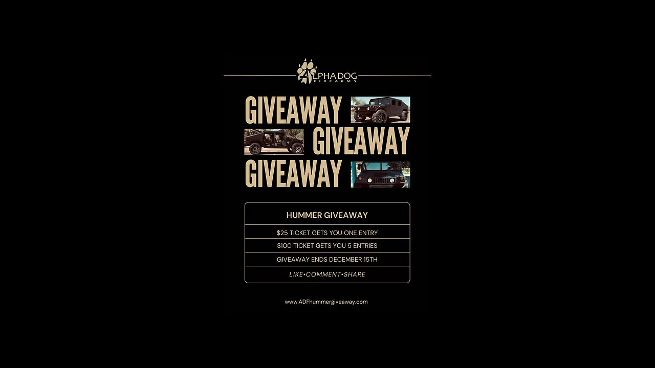 Hummer Giveaway!