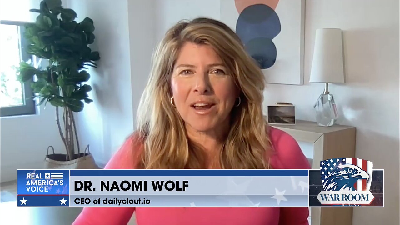 Dr. Naomi Wolf Previews New Book 'The Pfizer Papers'