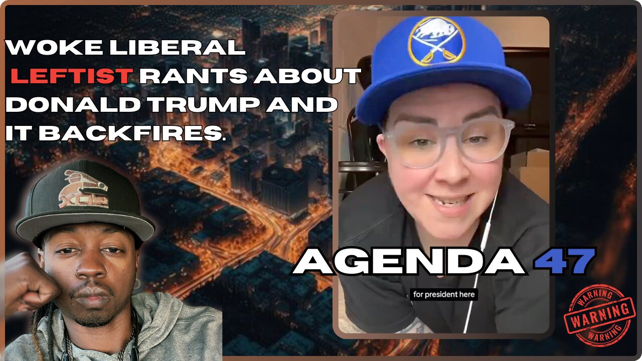 Woke Liberal Leftist goes on Donald Trump rant and it backfires.