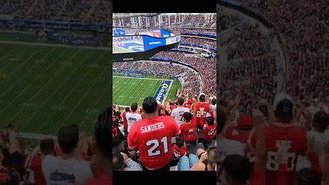 San Francisco 49ers vs rams Let's go to sofi #49ers #49erswin #rams #nfl #sofistadium