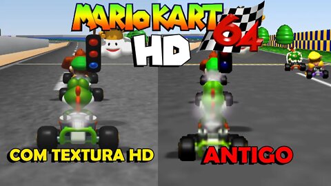 Mario Kart 64 como você nunca viu