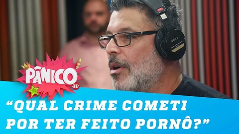 Alexandre Frota: 'Qual é o crime que cometi por ter feito filme pornô?'