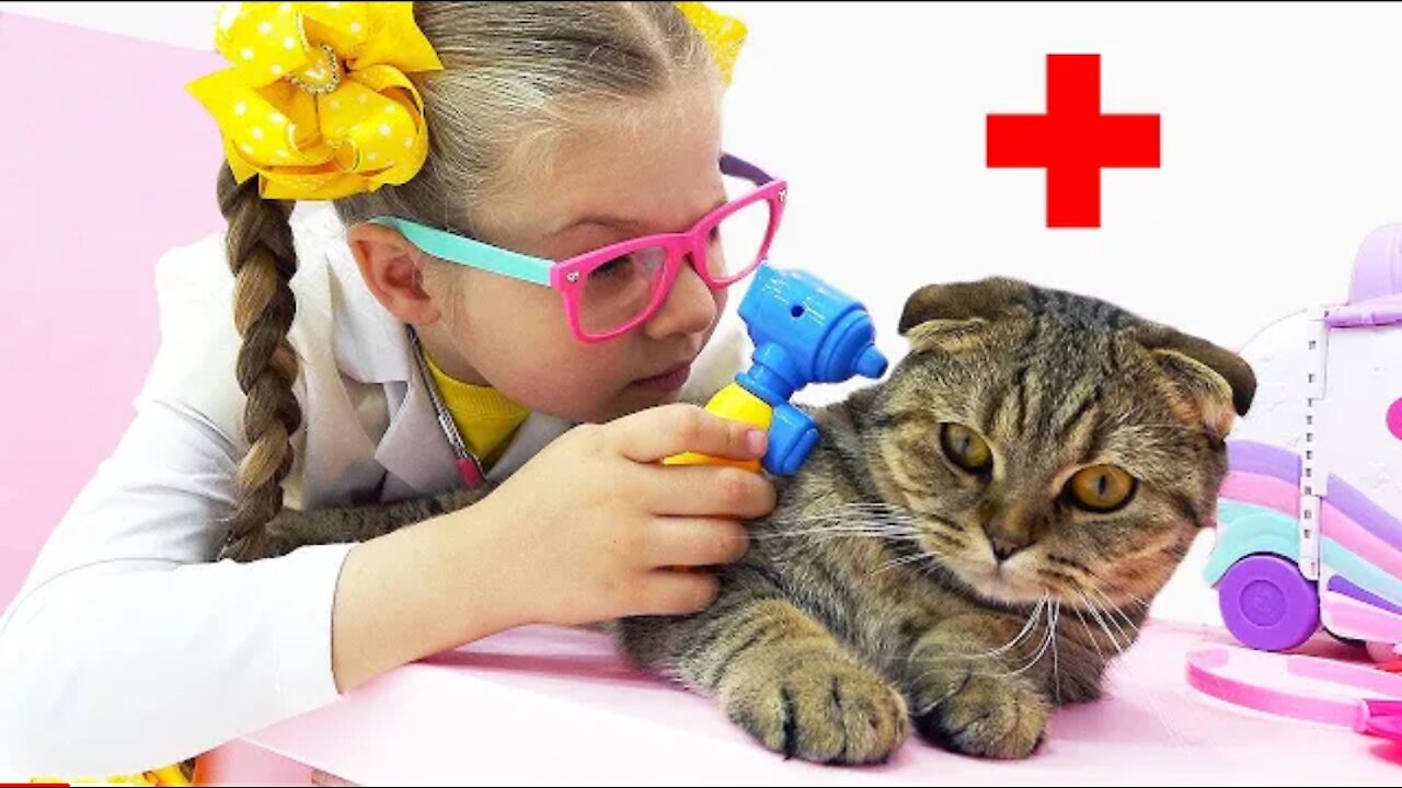 Cat & Baby funny Moments