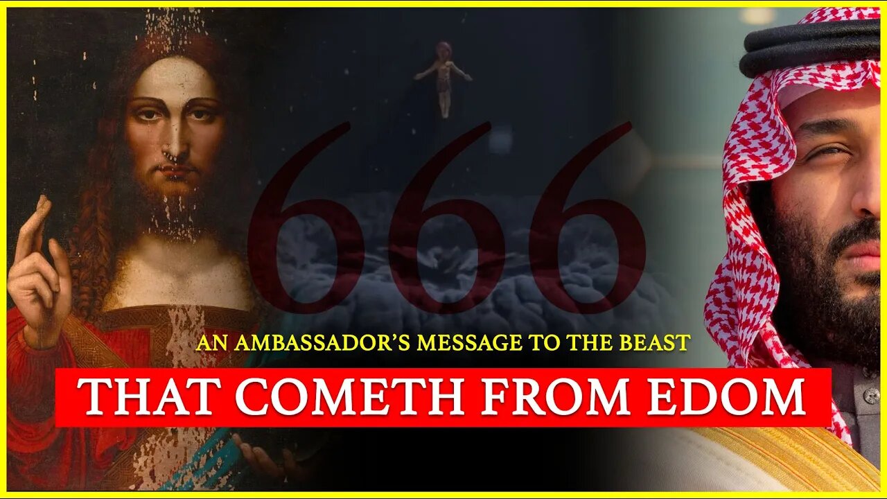 An ambassador's message to the beast that cometh from Edom (#NEOM)