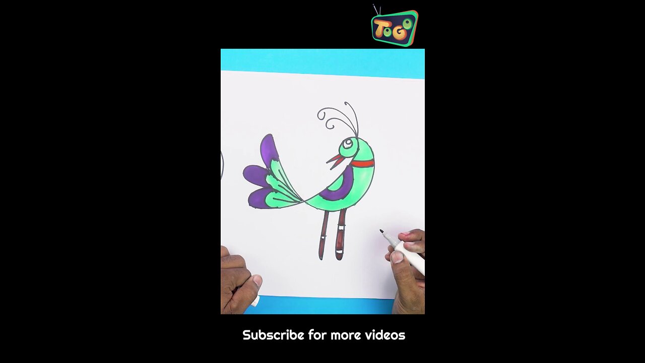 Learn to Draw Peacock