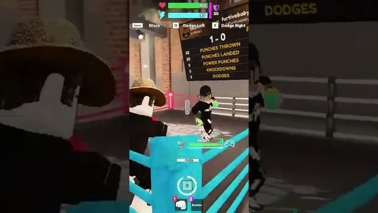 It Ain't About Hard Hard You Hit #gaming #roblox #boxing