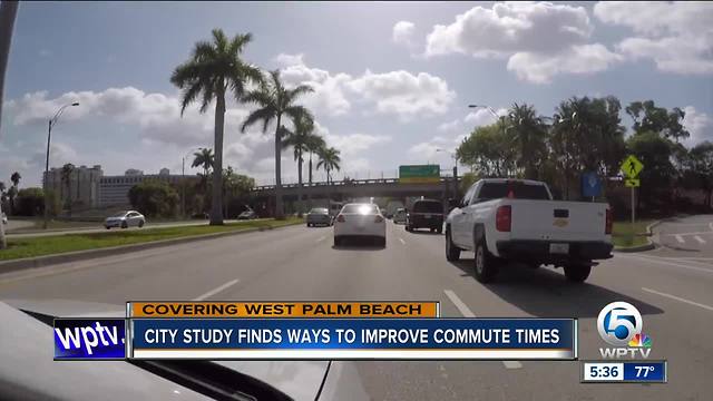 West Palm Beach study finds ways to improve commute times