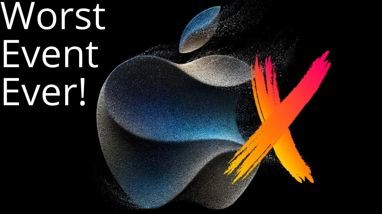 The Worst Apple Event EVER!