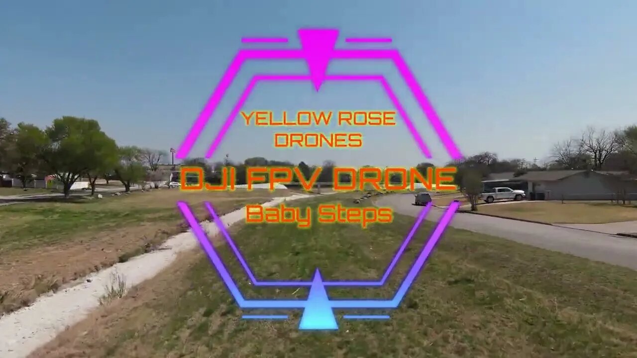 DJI FPV Baby Steps In a Dry Creek Bed, A Homeless Camp, & McDonald's Drive Thru #short #djifpv