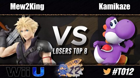 FOX MVG|Mew2King (Cloud) vs LiT|Kamikaze (Yoshi) - Wii U Losers Top 8 - Tipped Off 12