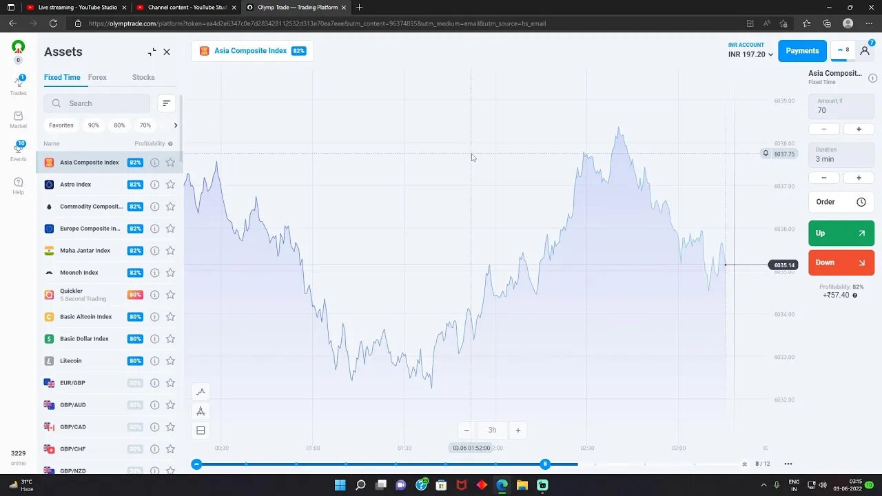 Valorant livestream with power cuts