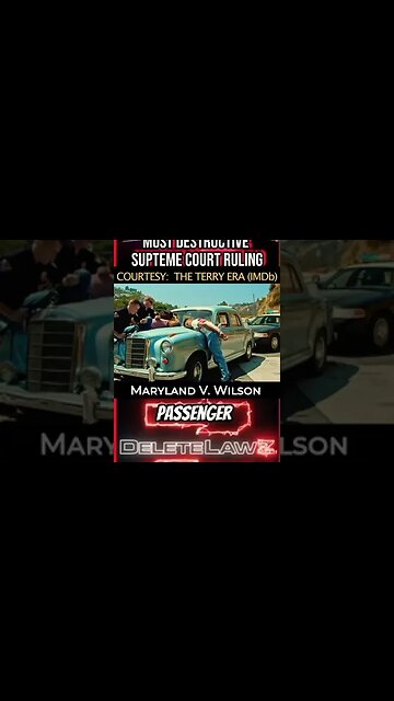 Most Destructive SCOTUS holding in Our Modern History; Terry v Ohio.