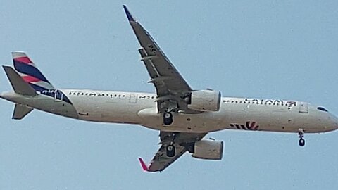 Airbus A321NEO PS-LBJ coming from Guarulhos to Fortaleza
