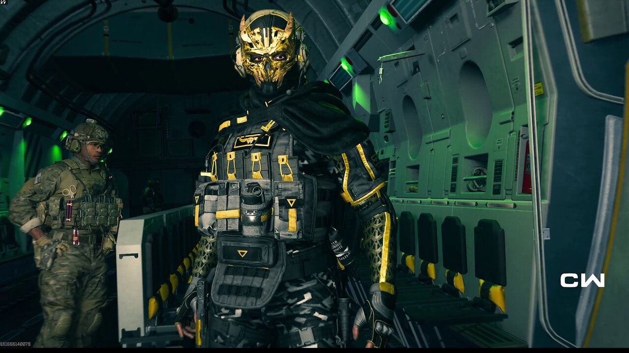 Golden Phantom Ghost Operator Skin