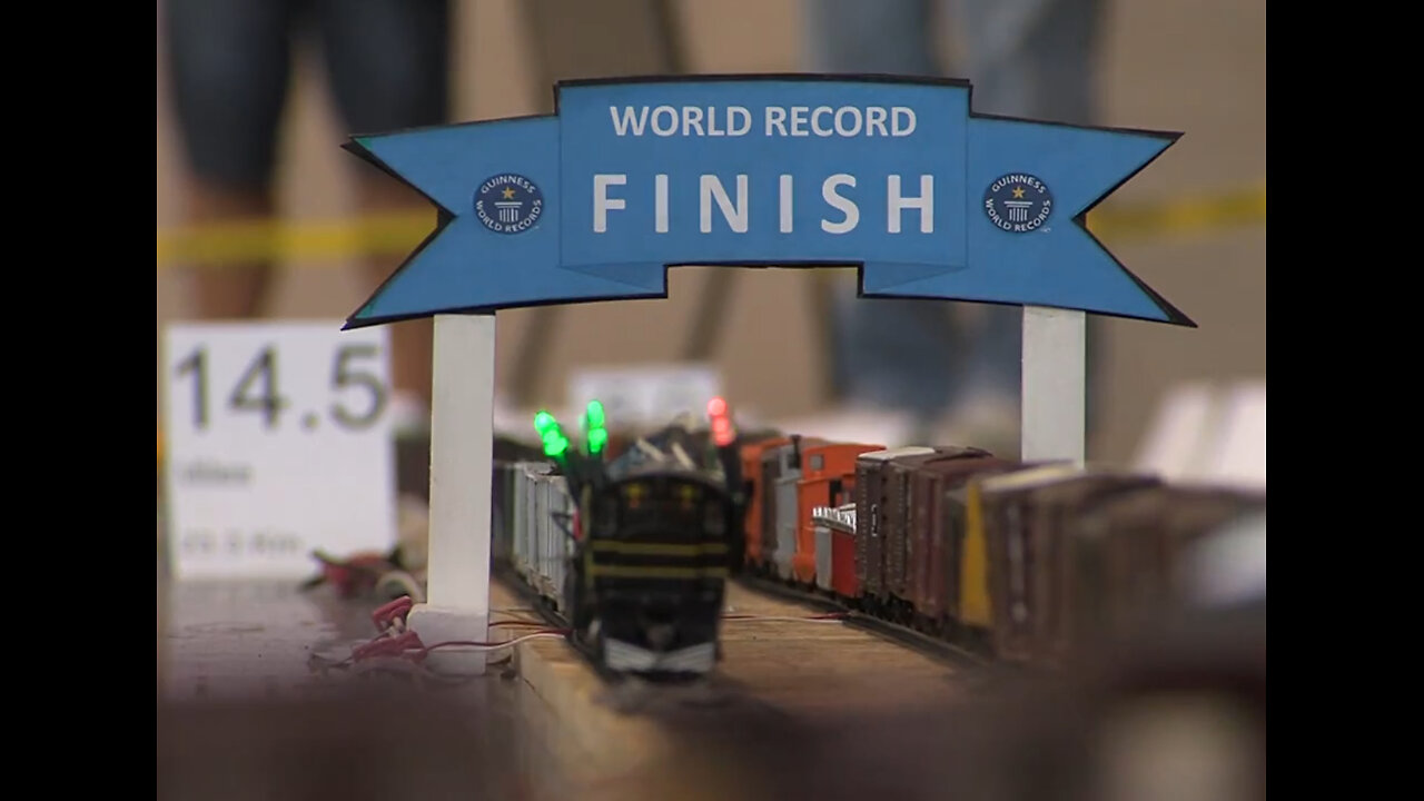 The Worlds Longest Model Train