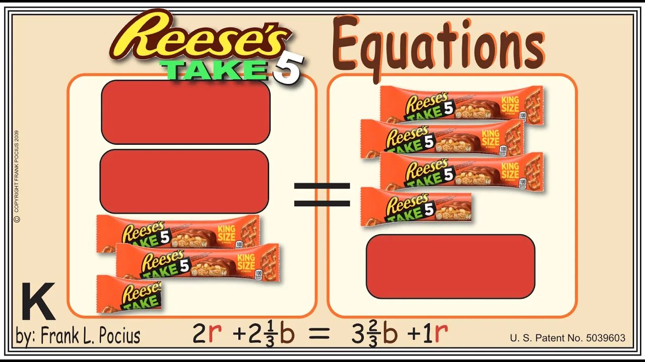 VISUAL REESES TAKE-5 2r+2.34b=3.67b+1r EQUATION _ SOLVING EQUATIONS _ SOLVING WORD PROBLEMS