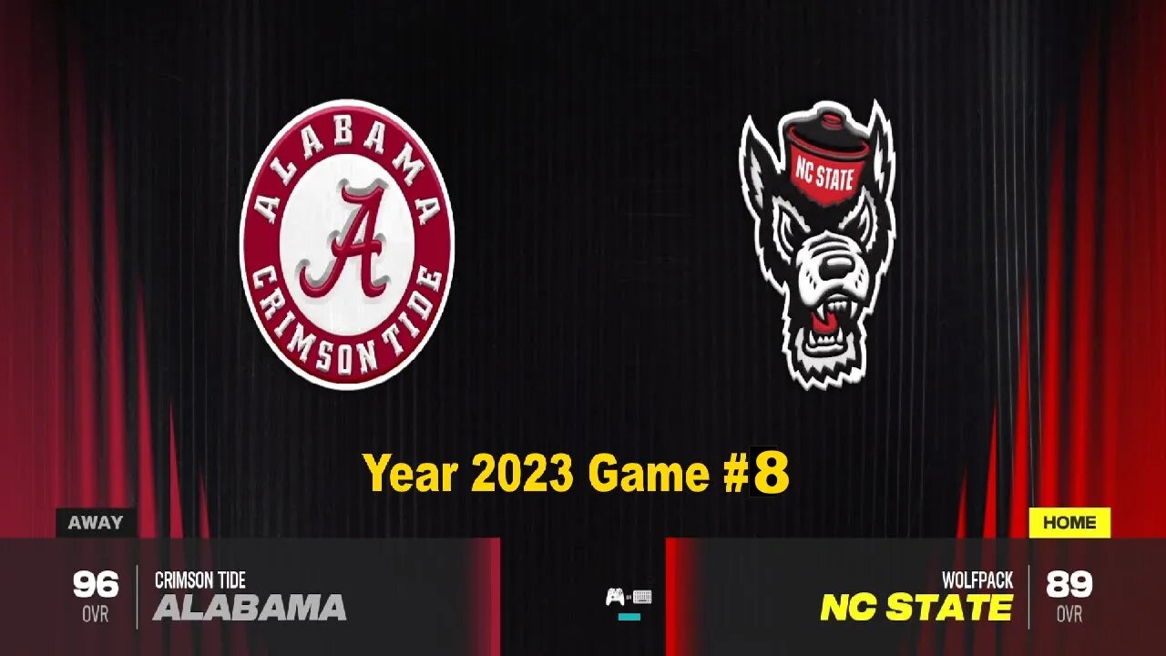 CFB 24 Alabama Crimson Tide Vs NC State Wolfpack Year 2023