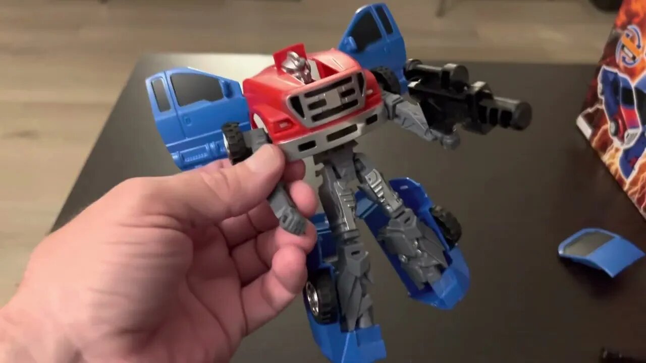 Floptimus Prime, on the road weird pickup