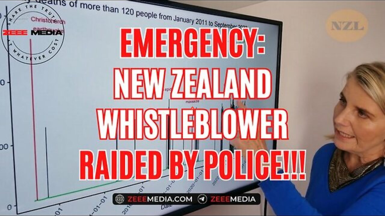 EMERGENCY UPDATE!!! NZ WHISTLEBLOWER RAIDED BY POLICE!!! (2 Dec 23)