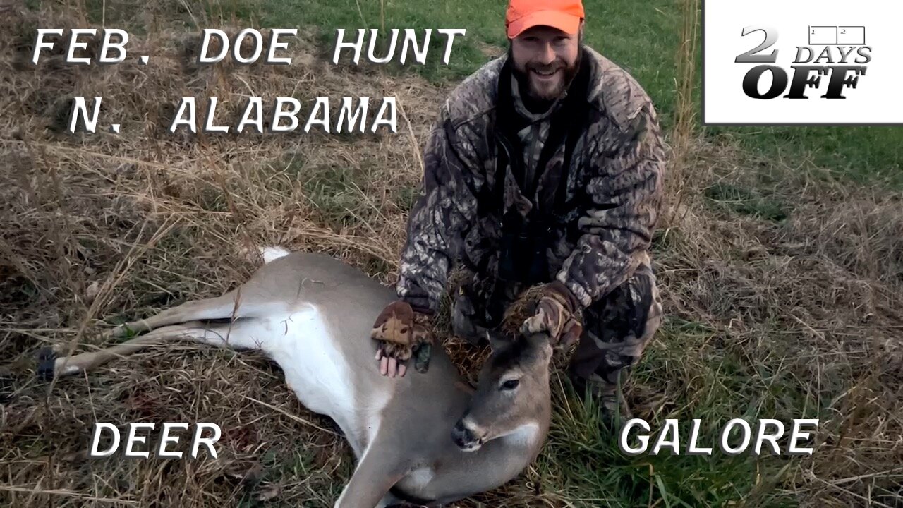 LATE SEASON FEBRUARY DOE HARVEST ALABAMA