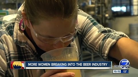 More women are breaking into the beer industry