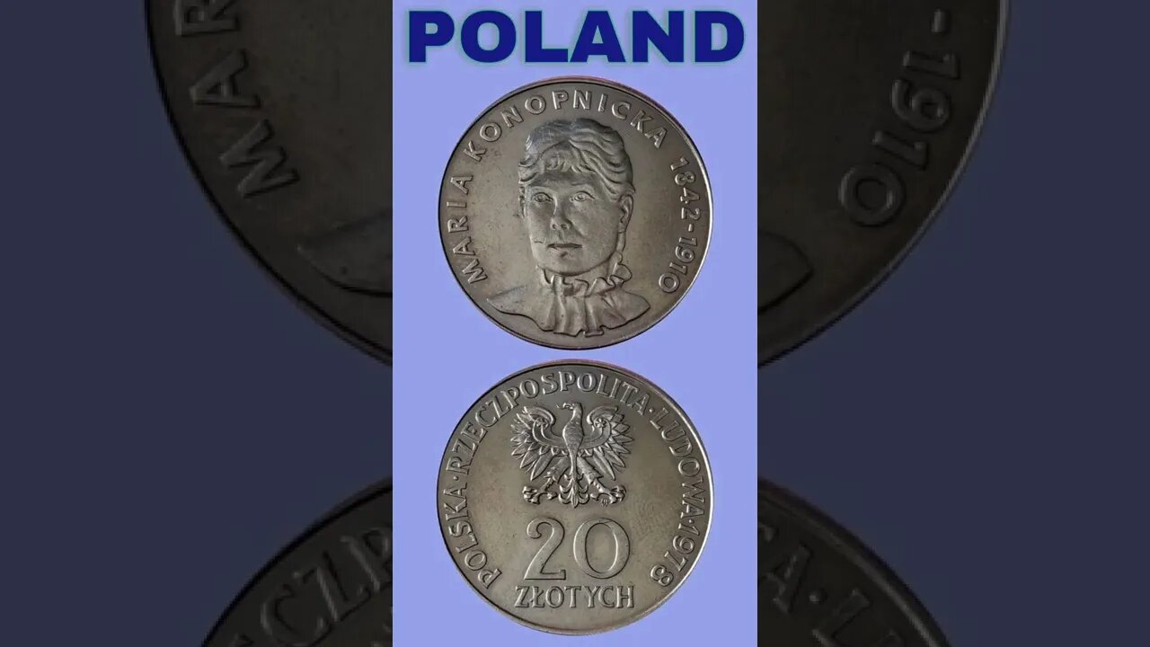 Poland 20 zlotych 1978.#shorts #coinnotesz