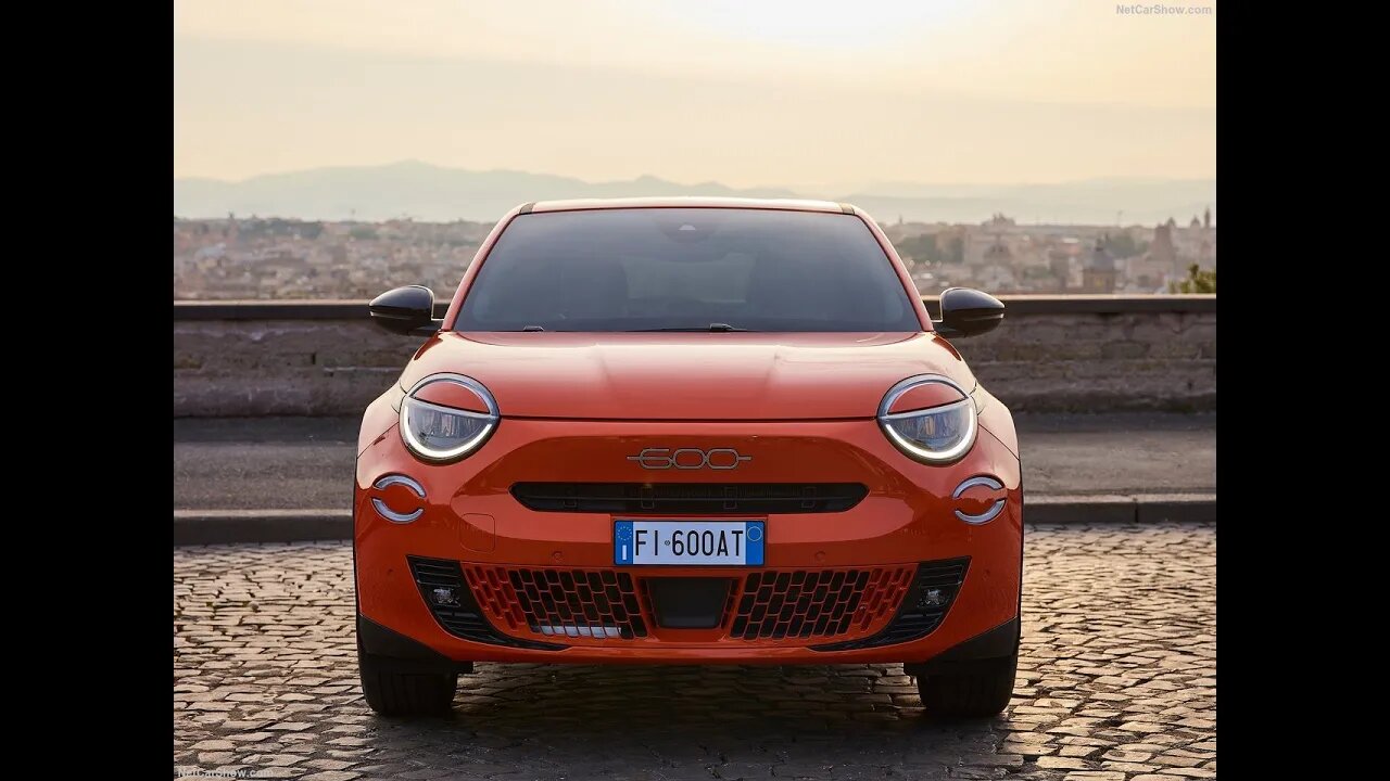 2023 NEW Fiat 600 Interior and Exterior Details